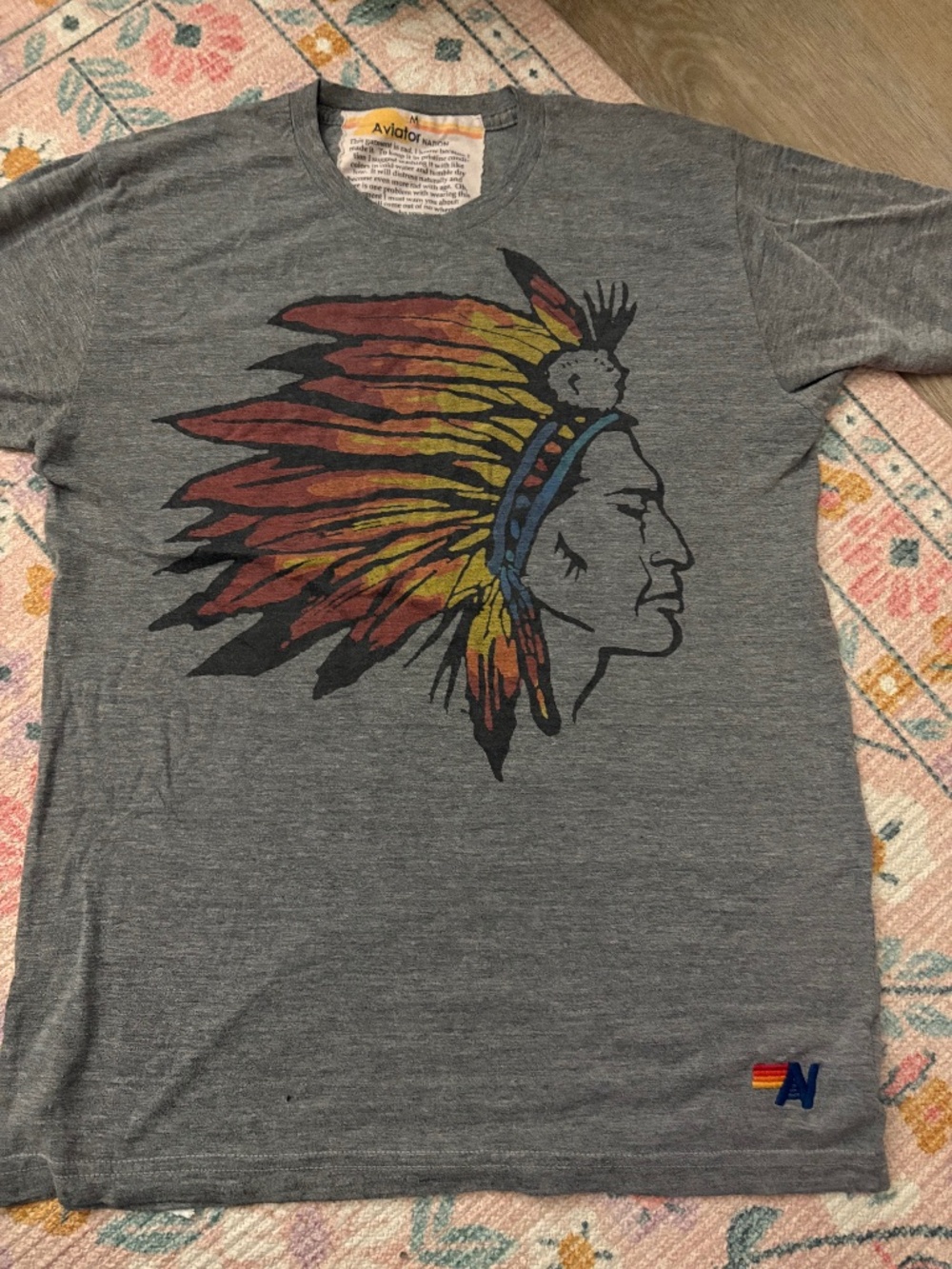 Aviator Indian Shirt Rare